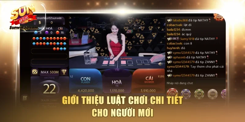 Giới thiệu luật chơi chi tiết cho người mới
