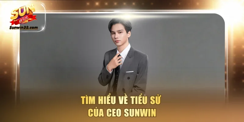 Tìm hiểu về tiểu sử của CEO Sunwin
